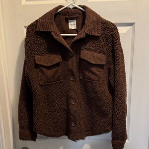 Hippie Rose Chocolate Teddy Jacket